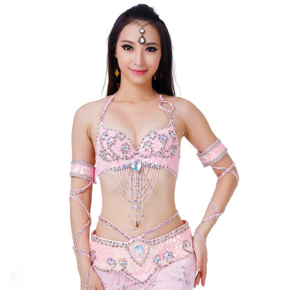 Belly Dance Beaded Bra & Belt Set