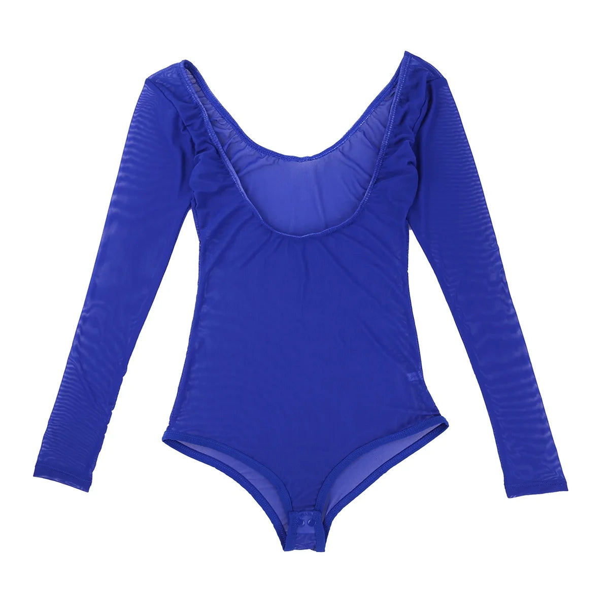 Plus Size Belly Dance Long Sleeve Top – Women’s Dancewear Bodysuit