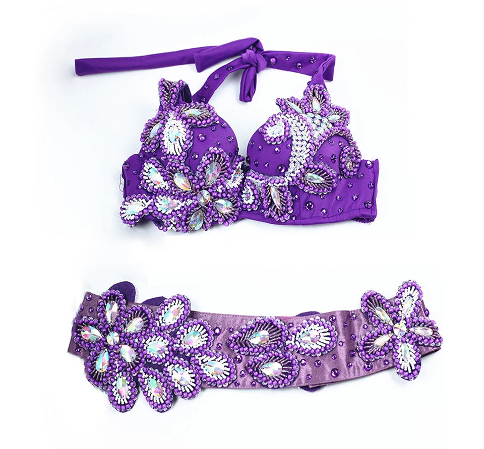 Egyptian Belly Dance Costume (Bra & Belt Set)