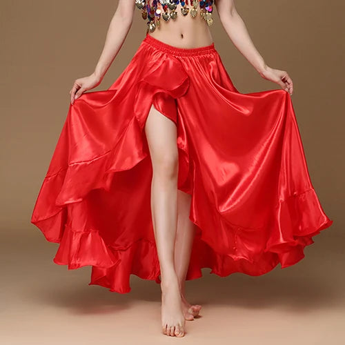 Long Satin Skirt – Elegant Flow, Timeless Shine!