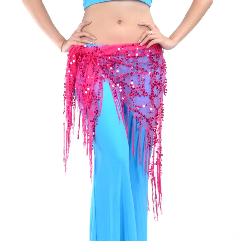 Boho Chic Belly Dance Hip Scarf – 160x75cm