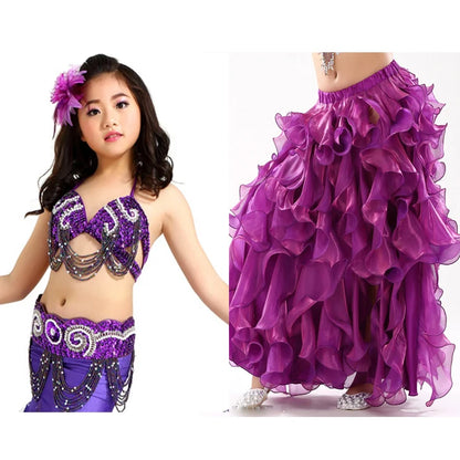 Children’s Belly Dance Costume (Bra, Belt & Optional Skirt)