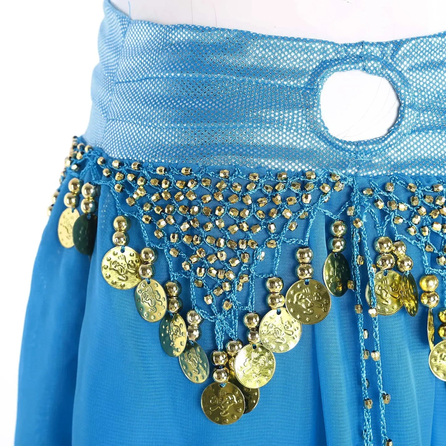 Belly Dance Pants with Beaded Tassels