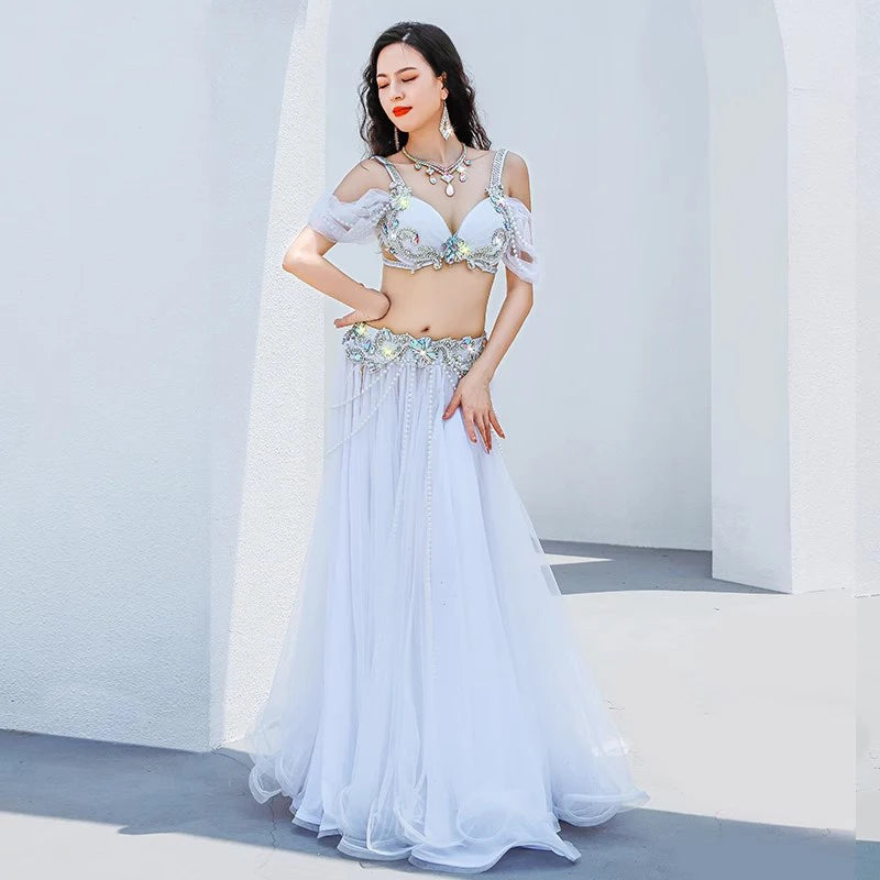 Shimmering Egyptian Belly Dance Costume