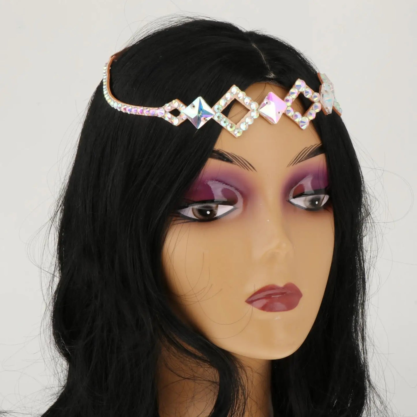 Crown of Elegance - Belly Dance Rhinestone Headpiece