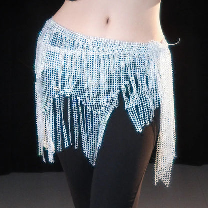 Brilliant Fringe Belly Dance Hip Scarf