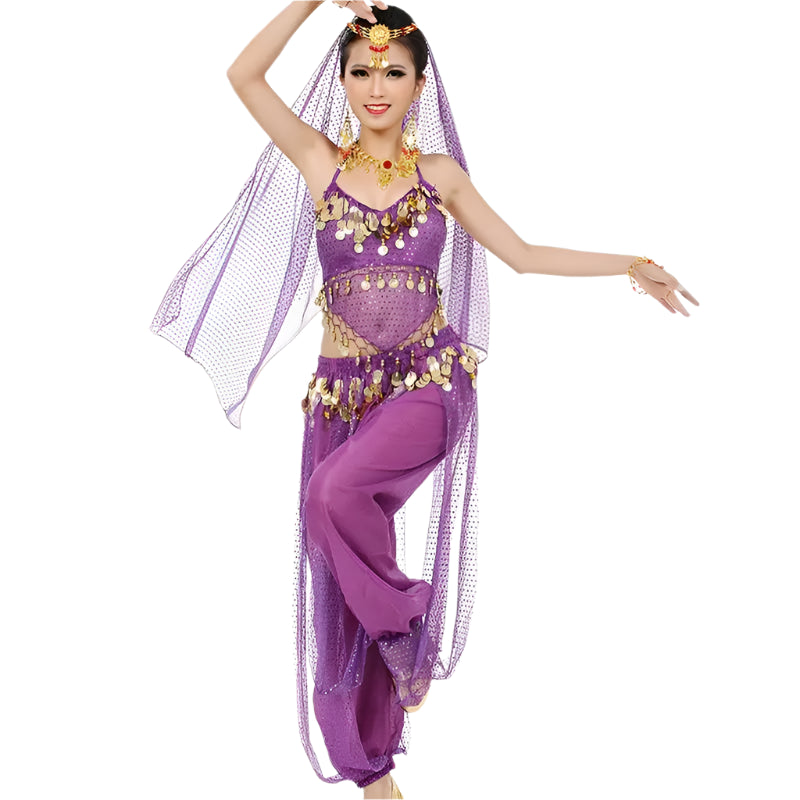 3Pcs Belly Dance Costume Set