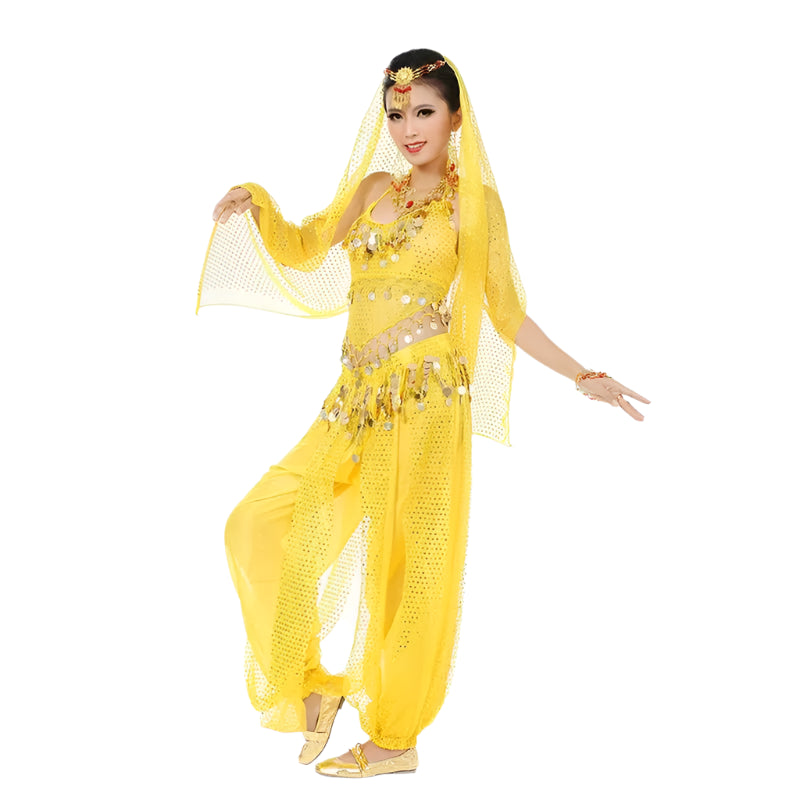 3Pcs Belly Dance Costume Set