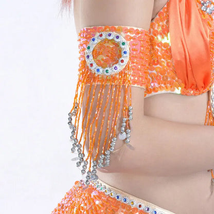 Tassel Arm Sleeves - Belly Dance Bracelet Hand Chain (Single)