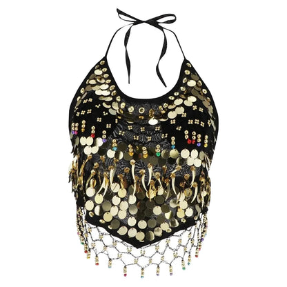 Sparkle & Sway - Belly Dance Halter Top