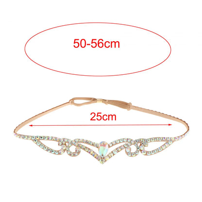 Crown of Elegance - Belly Dance Rhinestone Headpiece