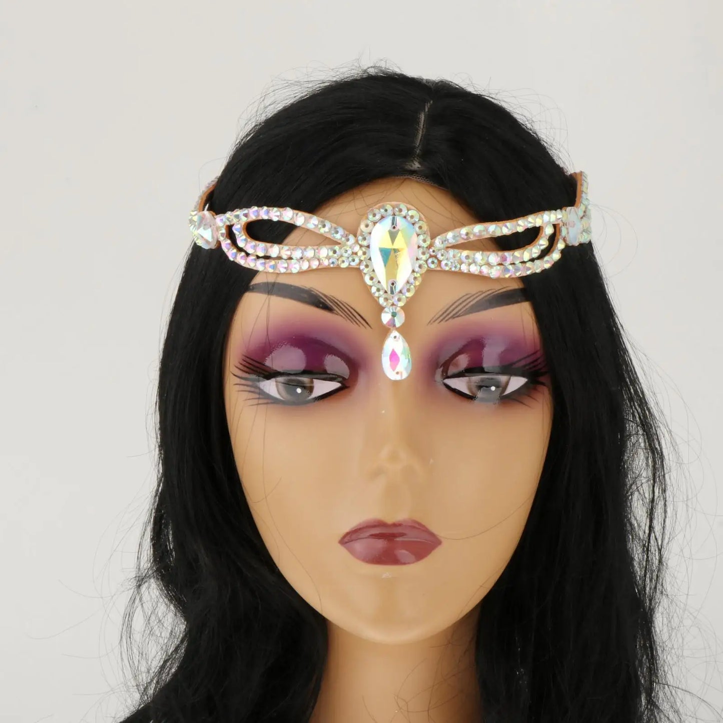 Crown of Elegance - Belly Dance Rhinestone Headpiece