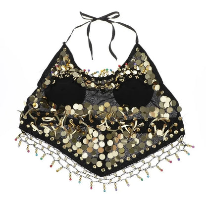 Sparkle & Sway - Belly Dance Halter Top