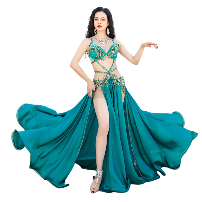 Egyptian Belly Dance Costume (Bra & Skirt Set)