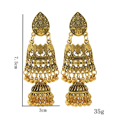 Totem Beads Bells Tassel Earrings – Let the Rhythm Dance with You! 💃🔔