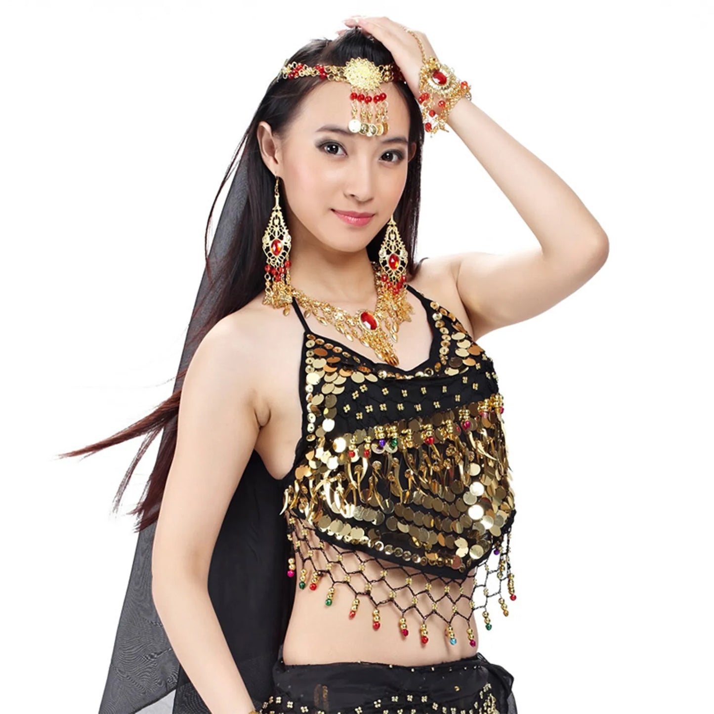 Sparkle & Sway - Belly Dance Halter Top