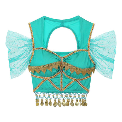 Sparkle, Swing, and Slay - Women’s Belly Dance Crop Top