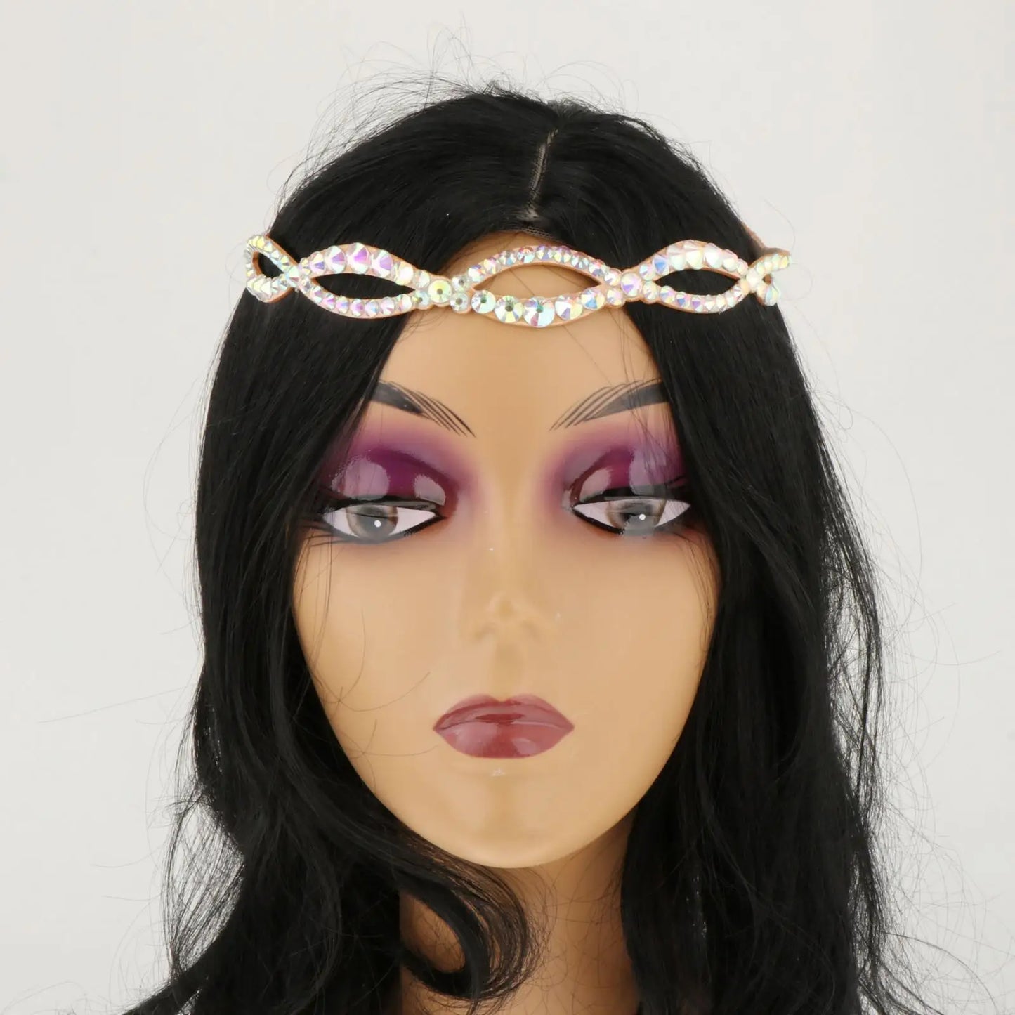 Crown of Elegance - Belly Dance Rhinestone Headpiece