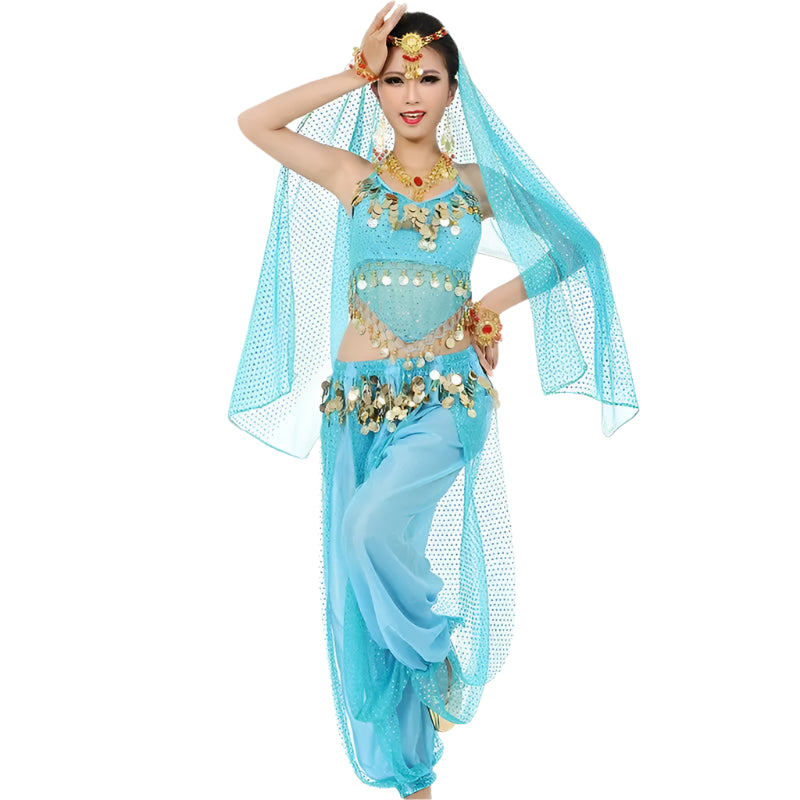 3Pcs Belly Dance Costume Set