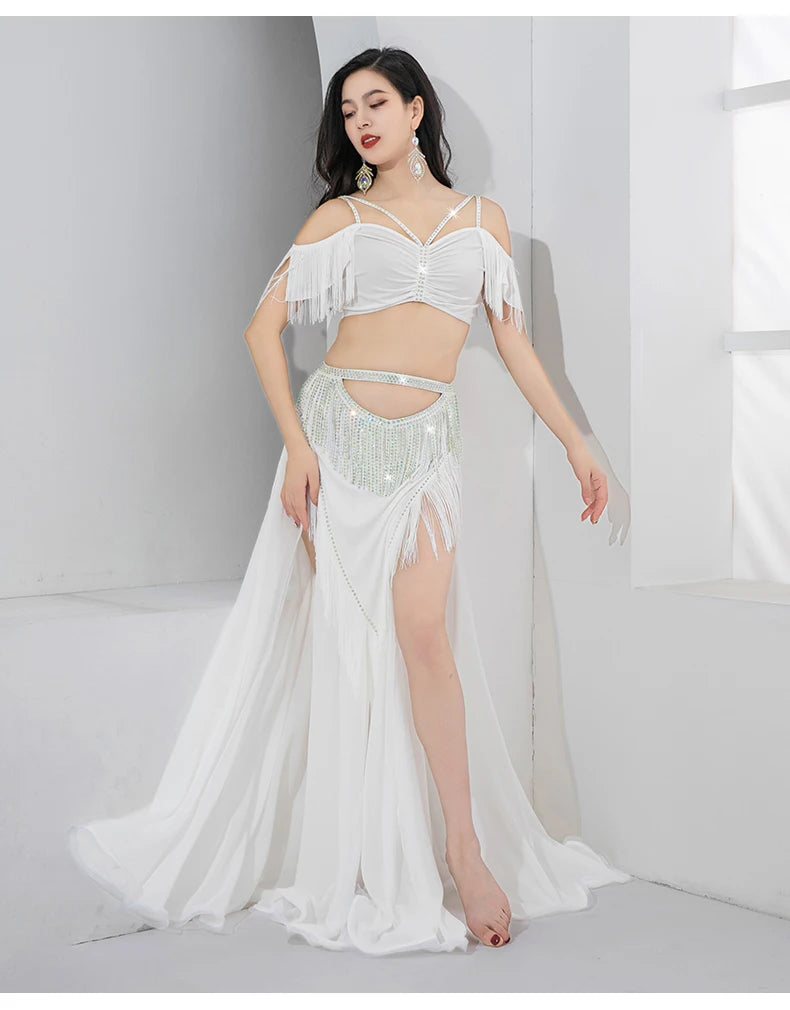 Elegant Flowing Belly Dance Costume