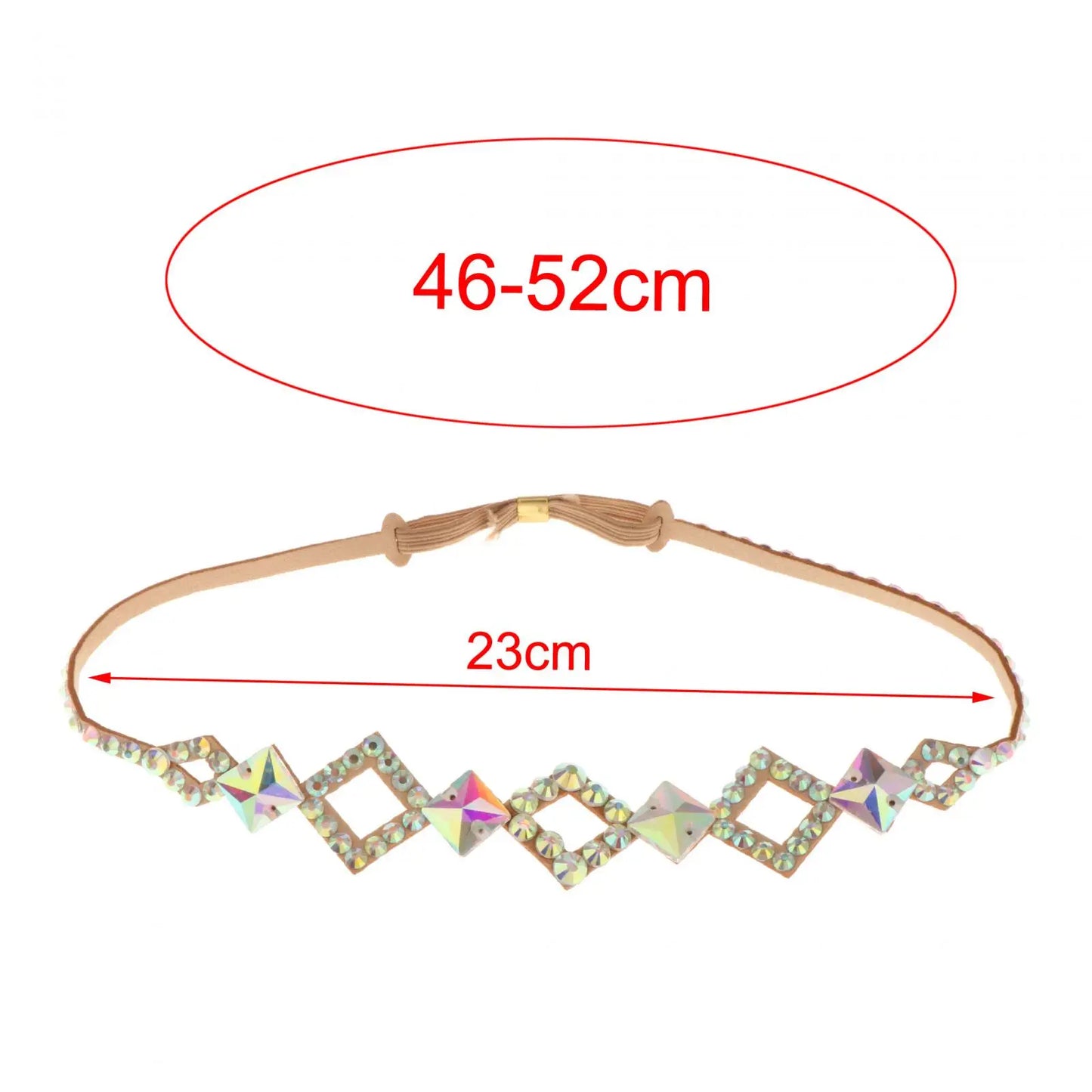 Crown of Elegance - Belly Dance Rhinestone Headpiece